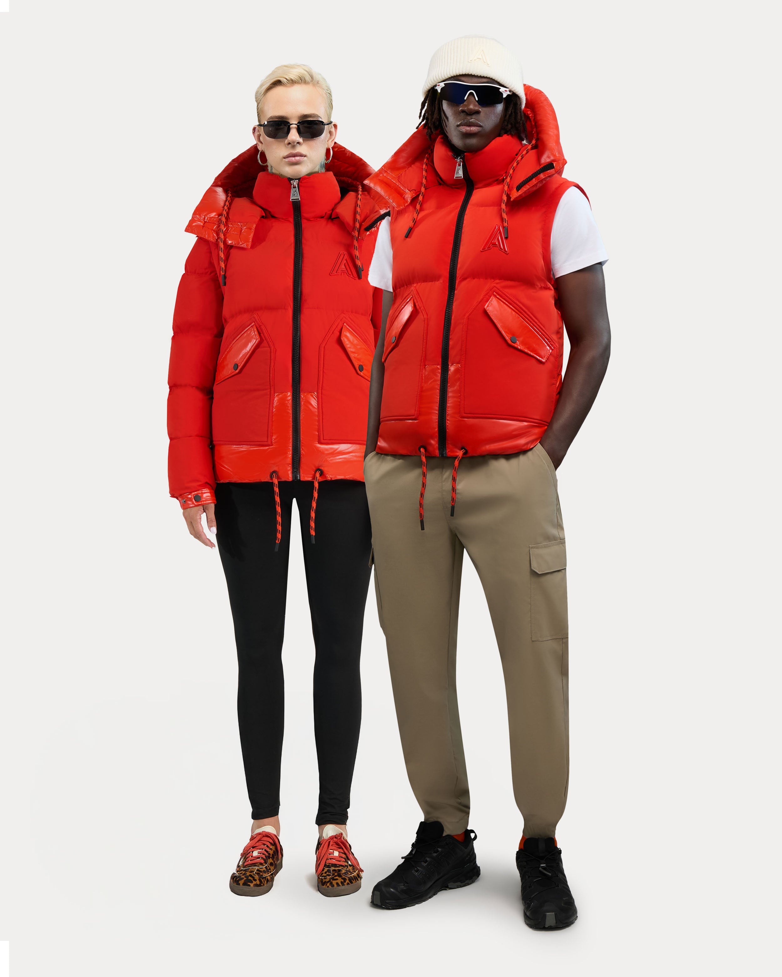 Megeve Unisex 2-In-1 Relaxed Fit Puffer