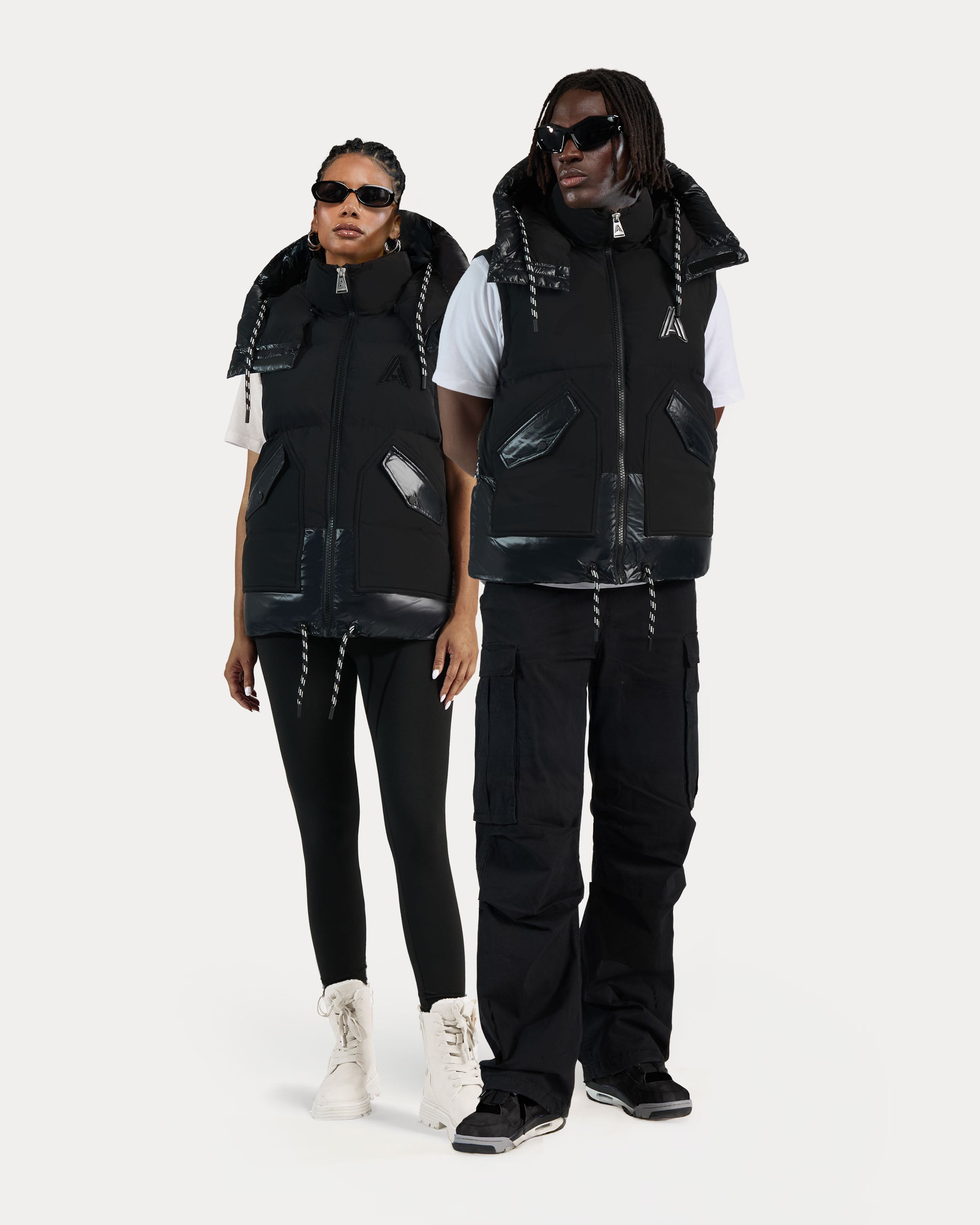 Megeve Unisex 2-In-1 Relaxed Fit Puffer