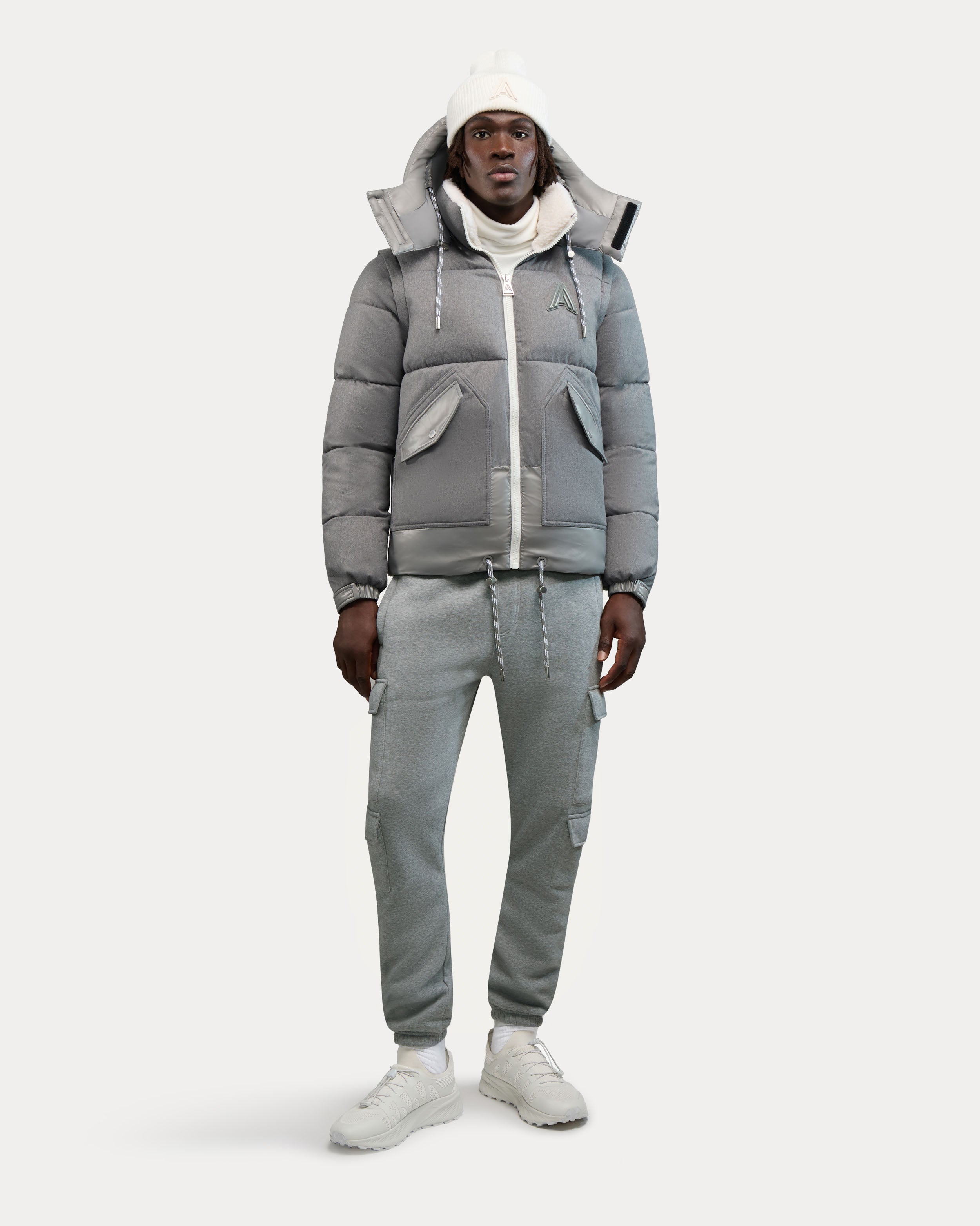 Megeve-W Unisex 2-in-1 Relaxed Fit Puffer