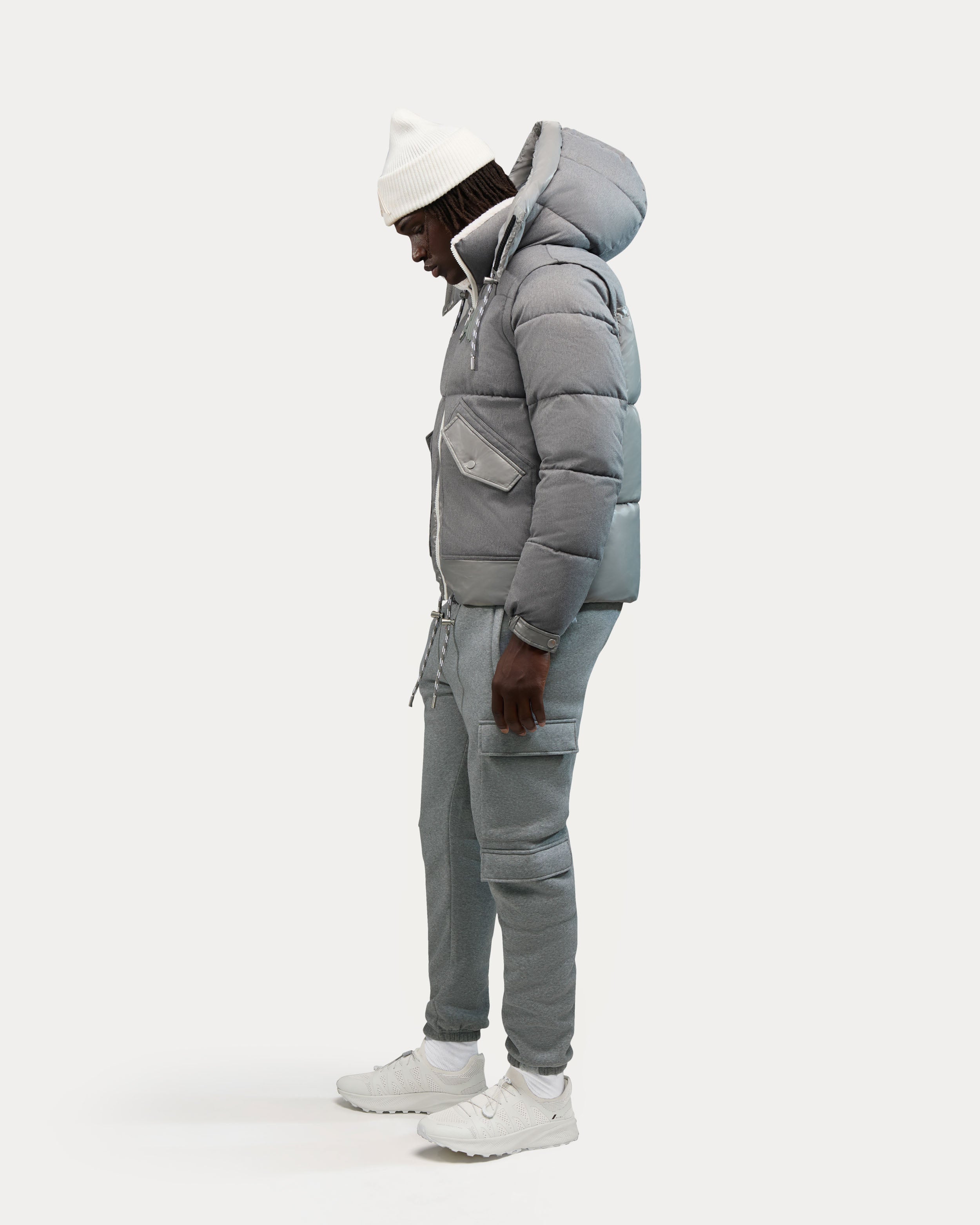 Megeve W manteau unisexe 2-en-1 coupe décontractée