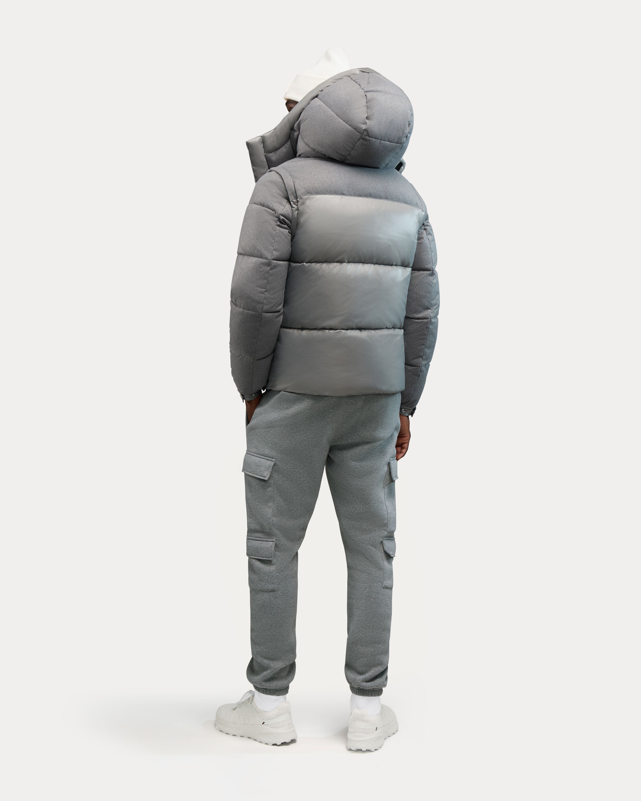 Megeve W manteau unisexe 2-en-1 coupe décontractée