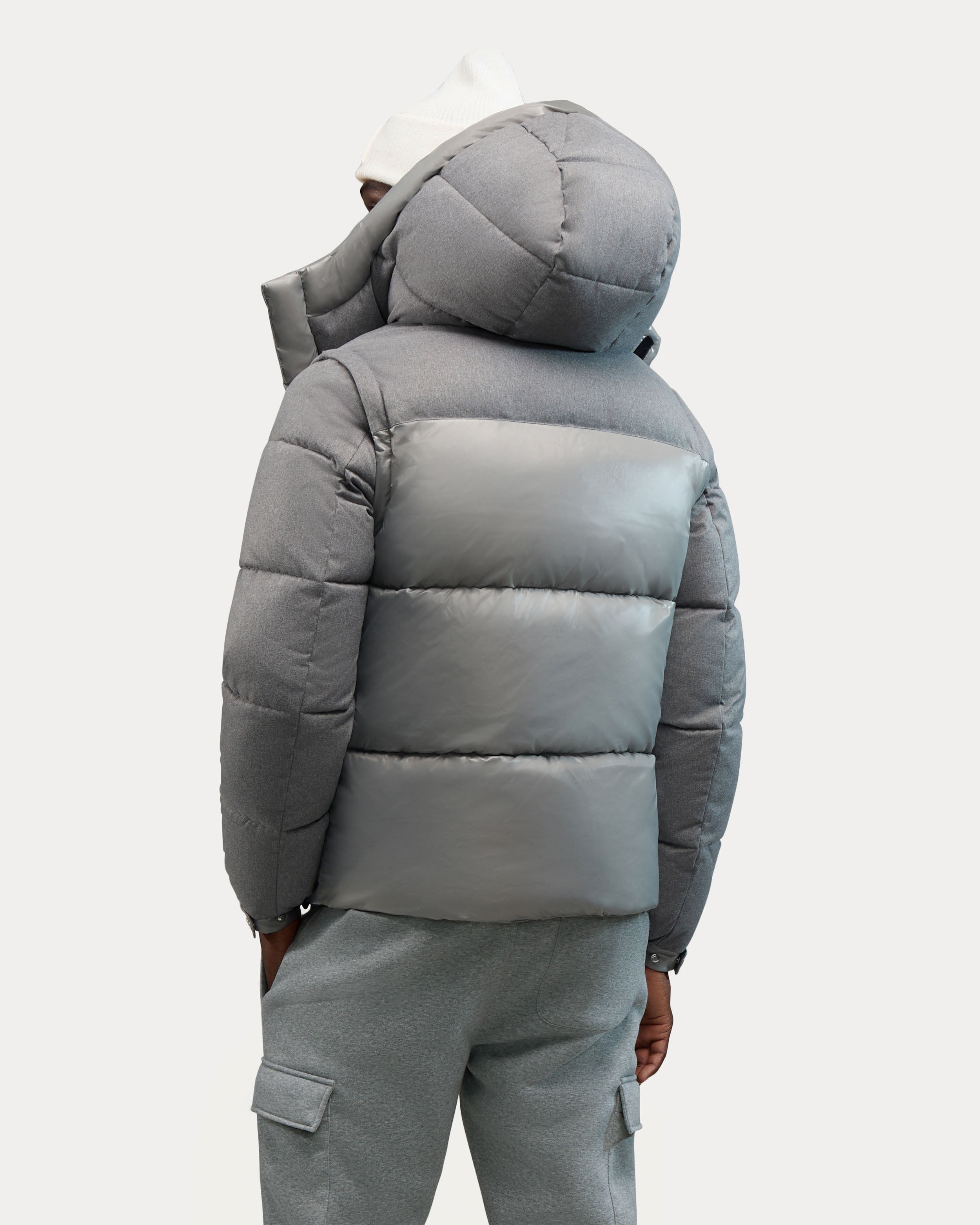 Megeve-W Unisex 2-in-1 Relaxed Fit Puffer