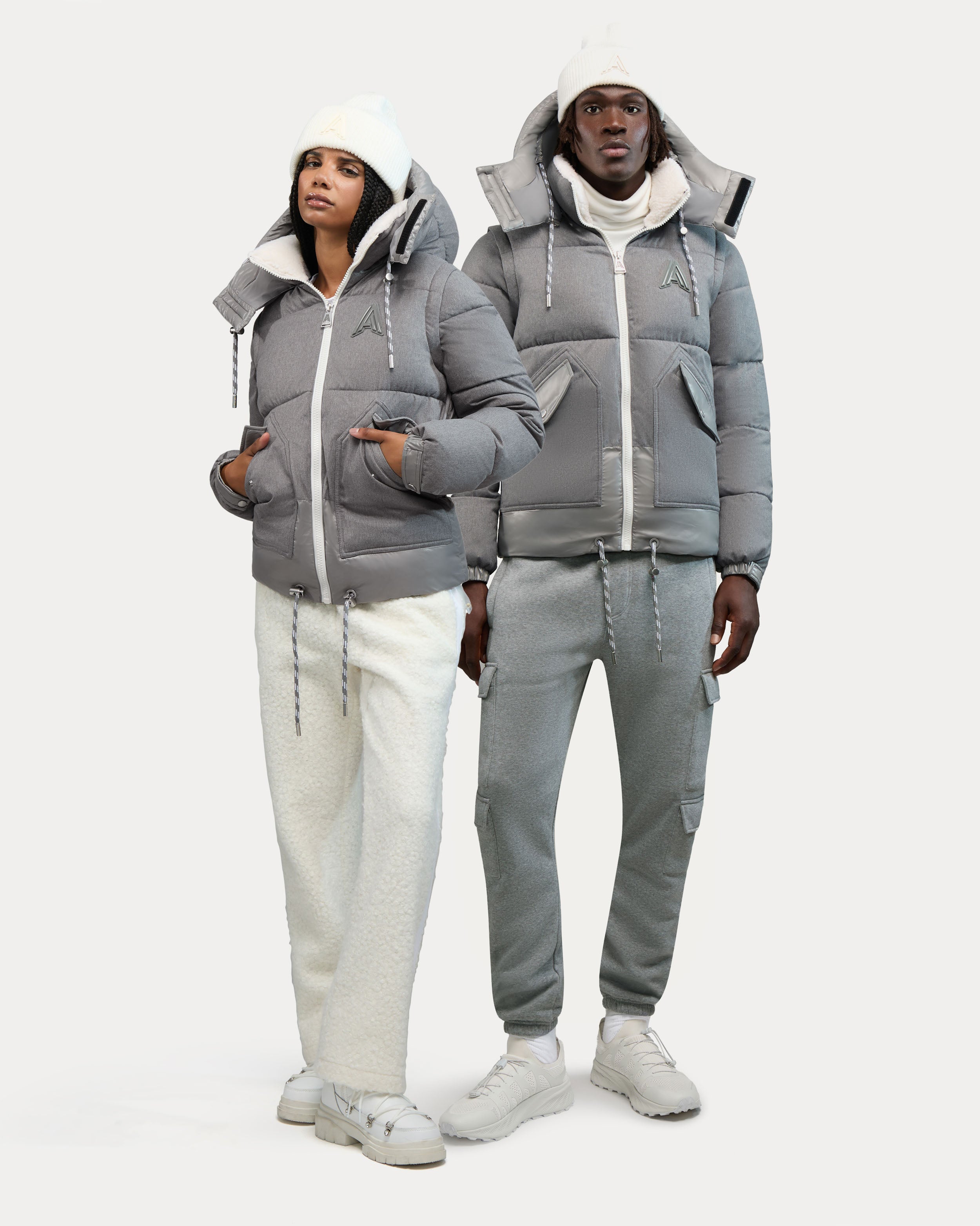 Megeve-W Unisex 2-in-1 Relaxed Fit Puffer