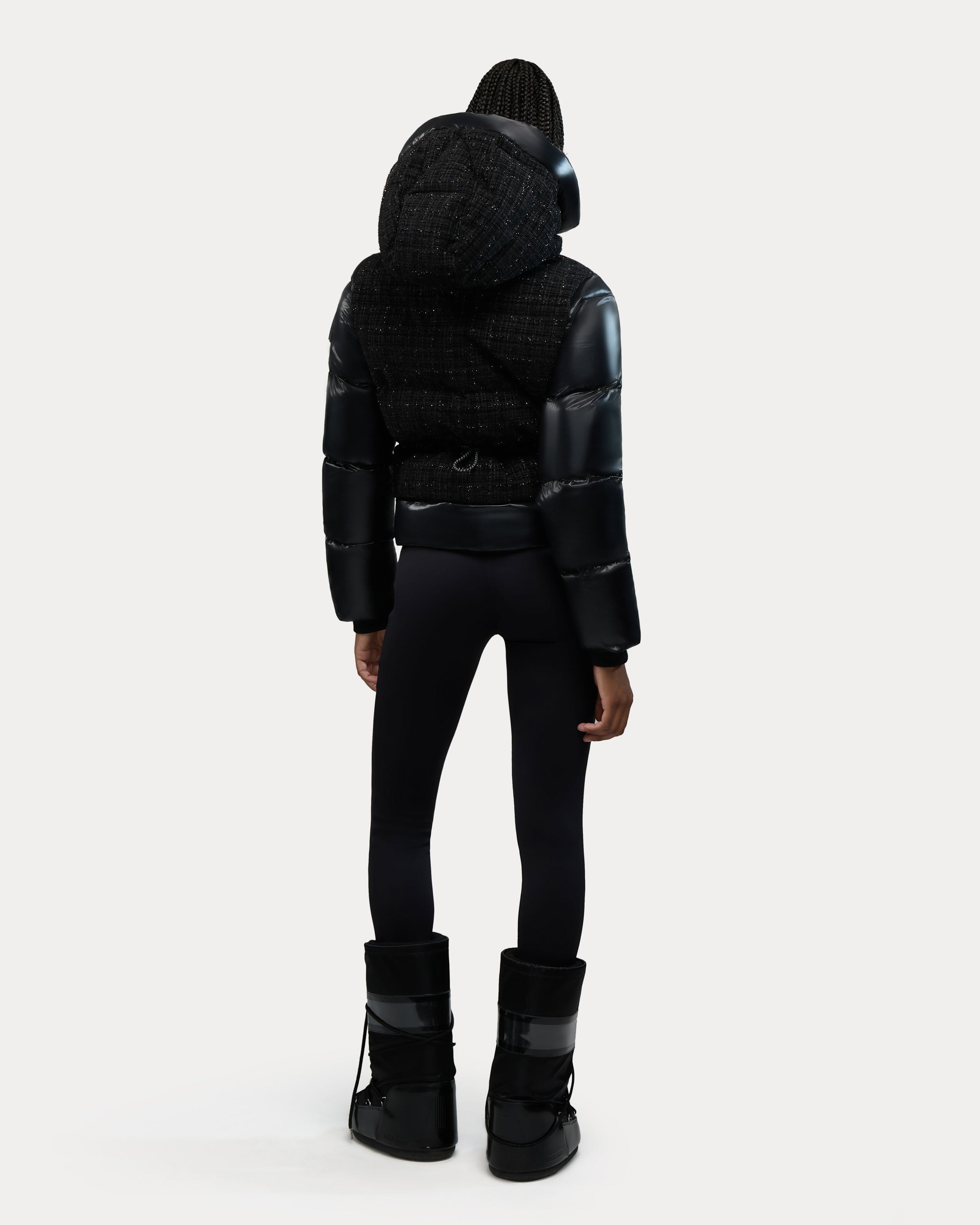 Mongie veste polaire en tissue de laine cardée pour femme