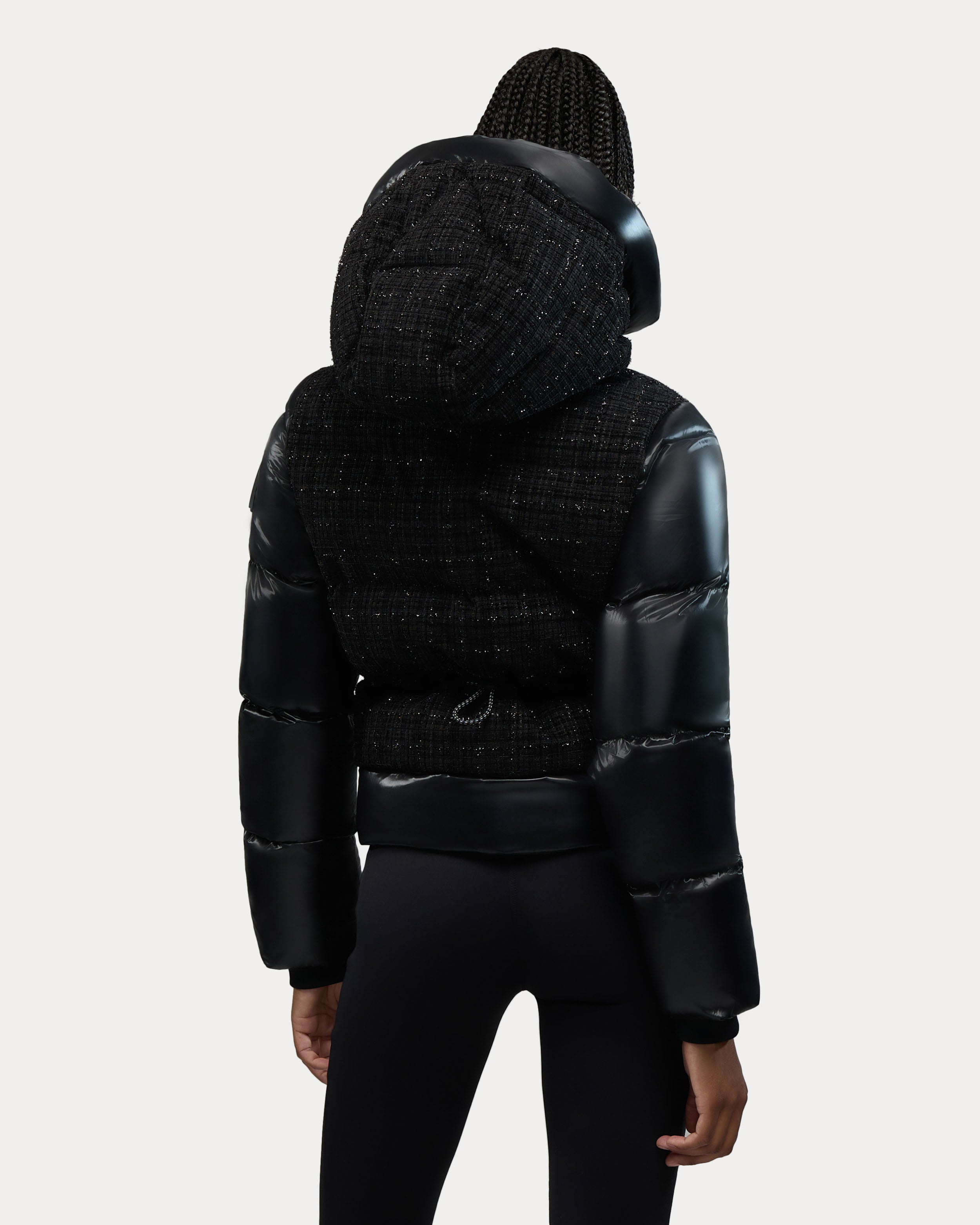 Mongie veste polaire en tissue de laine cardée pour femme