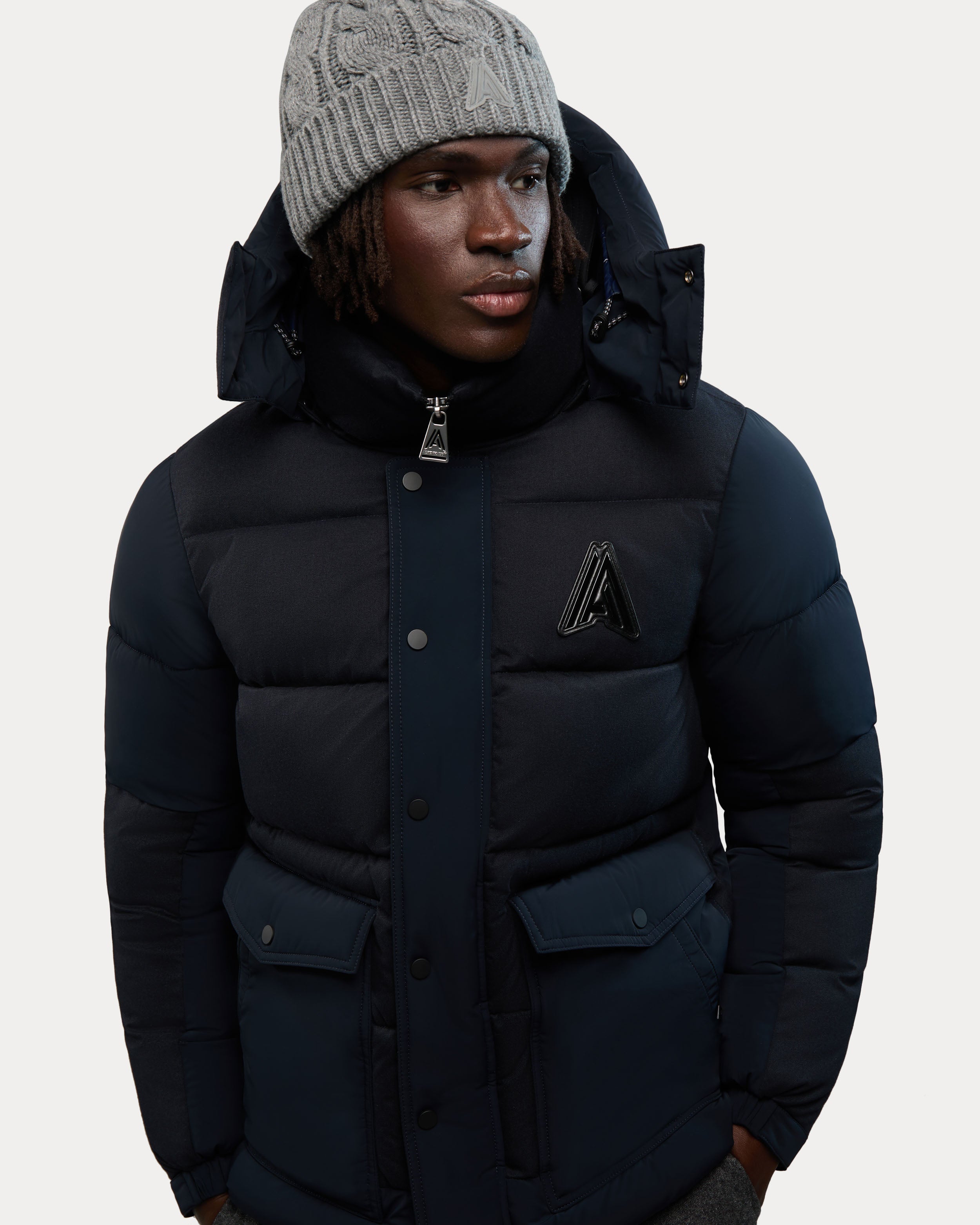 Rosière Parka Polaire Isolée pour Hommes Longueur ¾