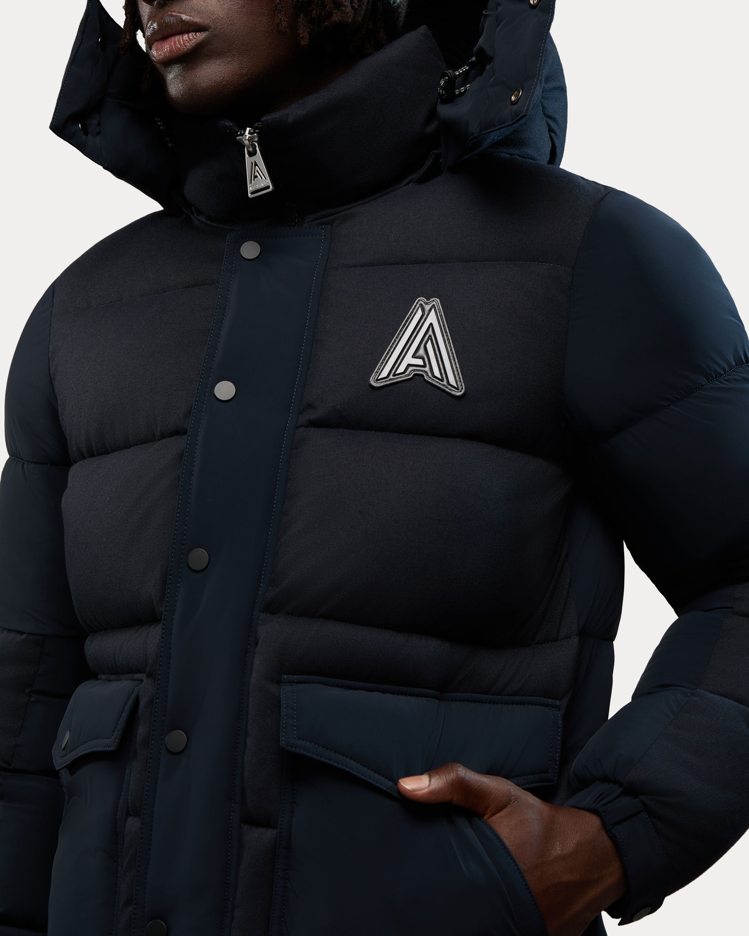 Rosière Parka Polaire Isolée pour Hommes Longueur ¾