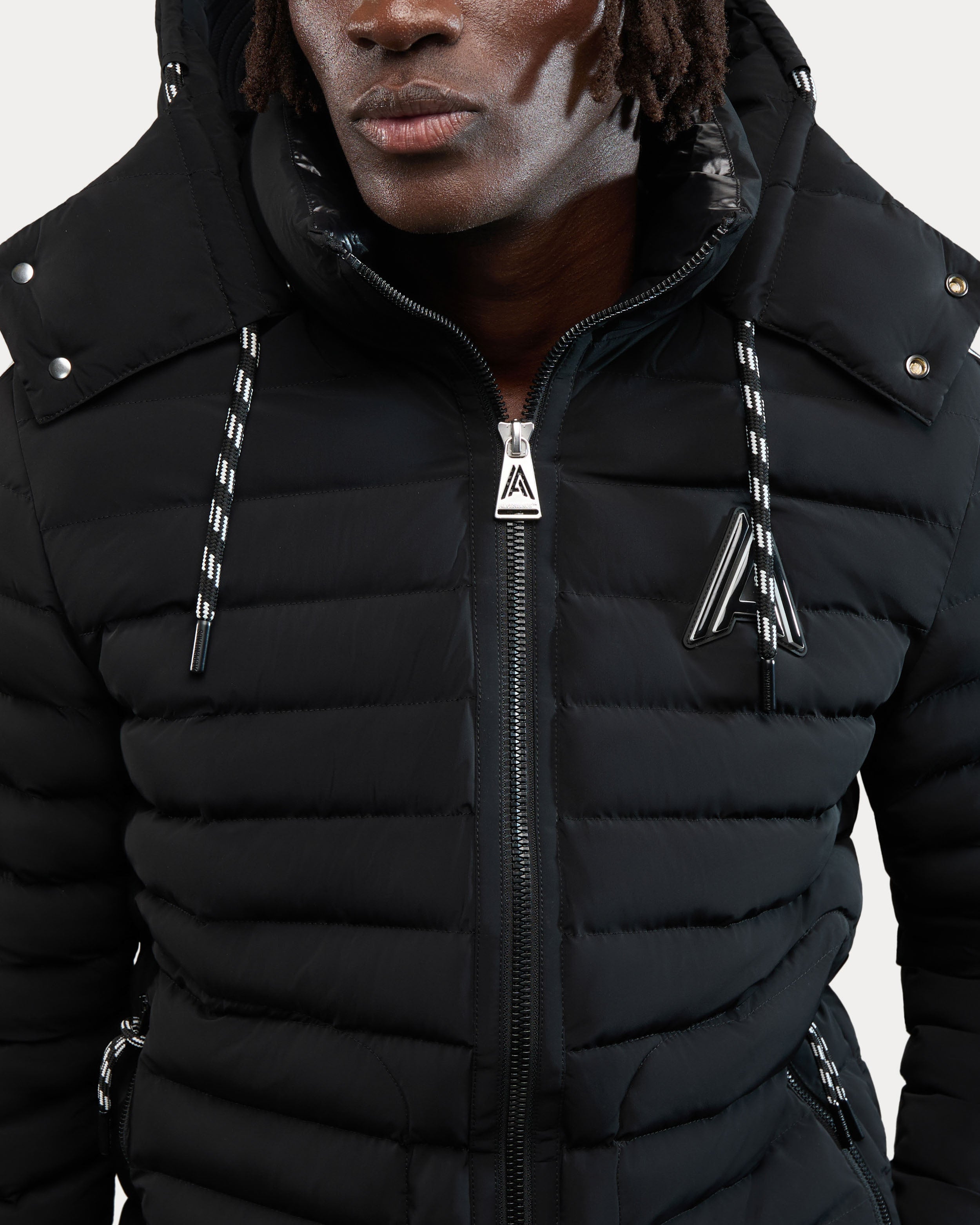 Uriage Lightweight Bomber Puffer with Removable Hood