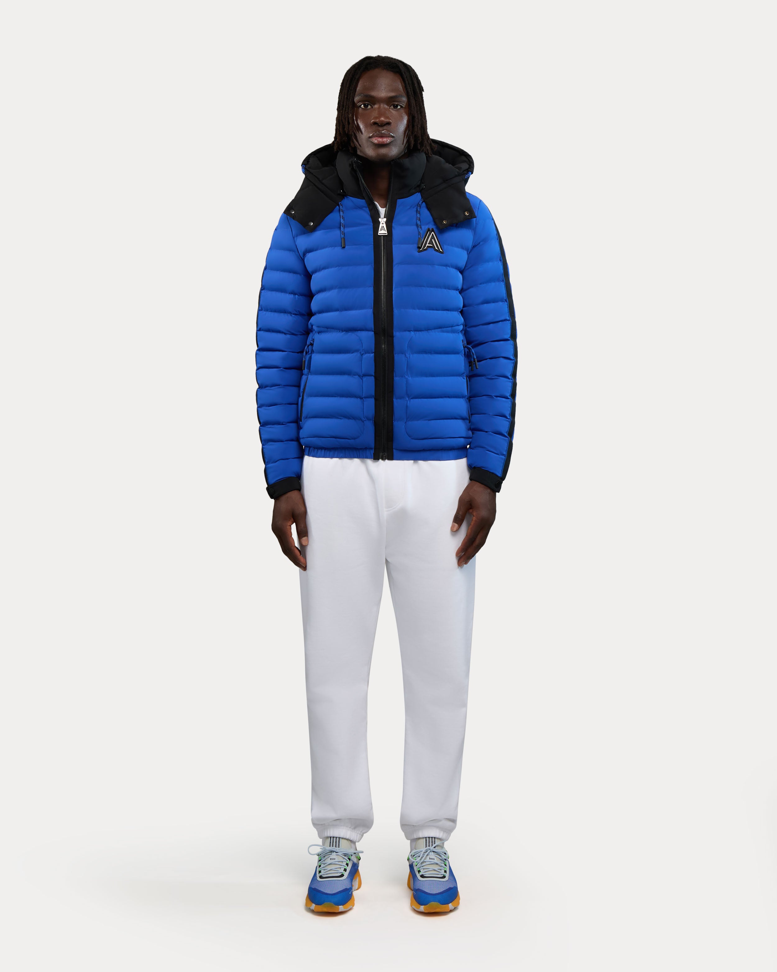 Blouson aviateur matelassé léger Uriage avec capuchon amovible
