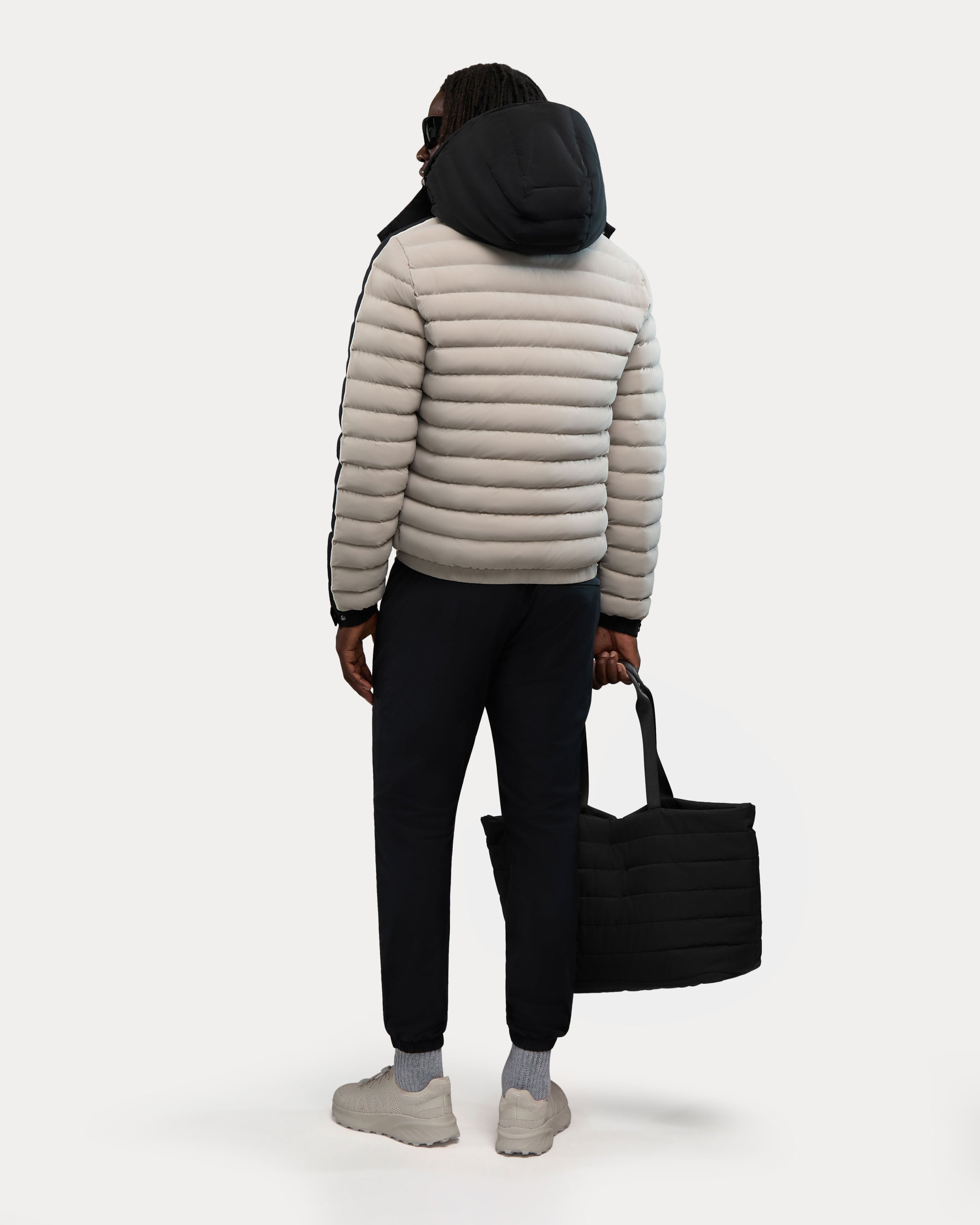 Uriage Lightweight Bomber Puffer with Removable Hood