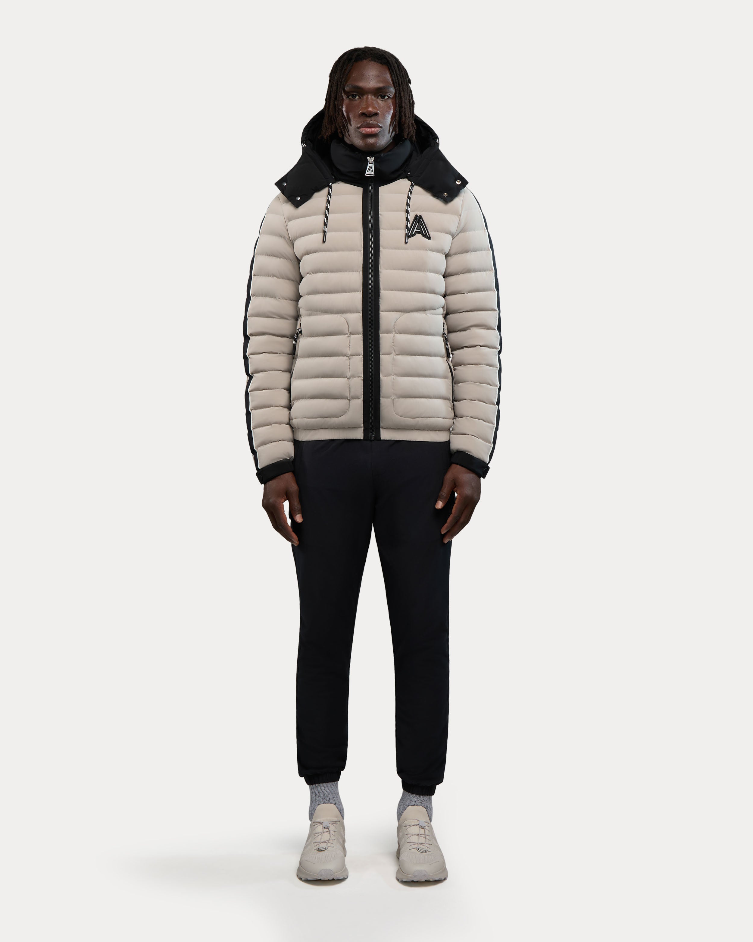 Uriage Lightweight Bomber Puffer with Removable Hood