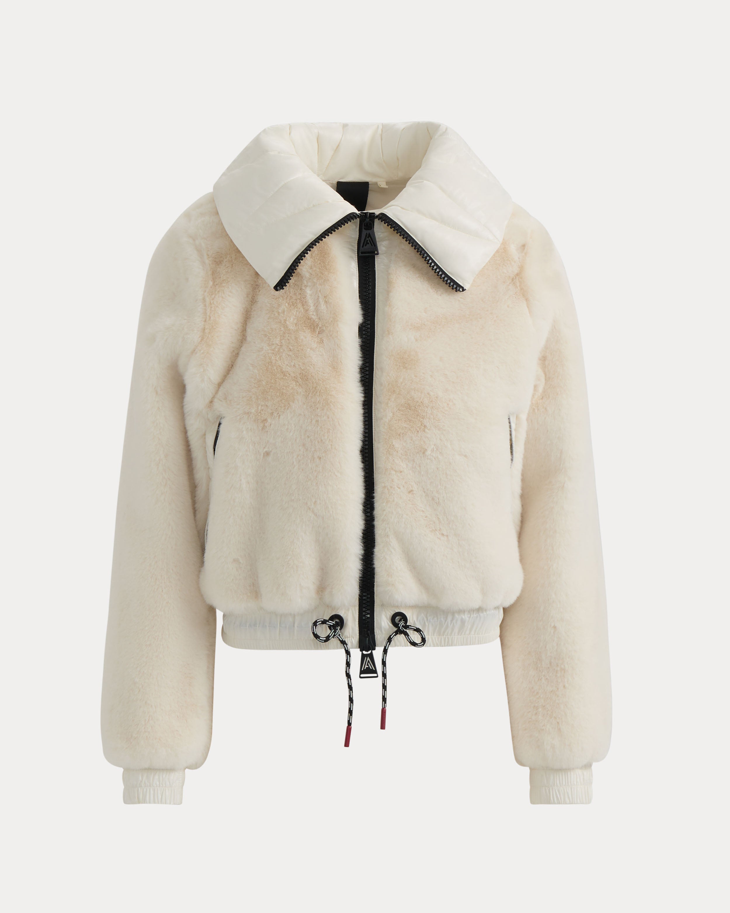 Vanoise Cropped Faux-Fur Puffer Jacket