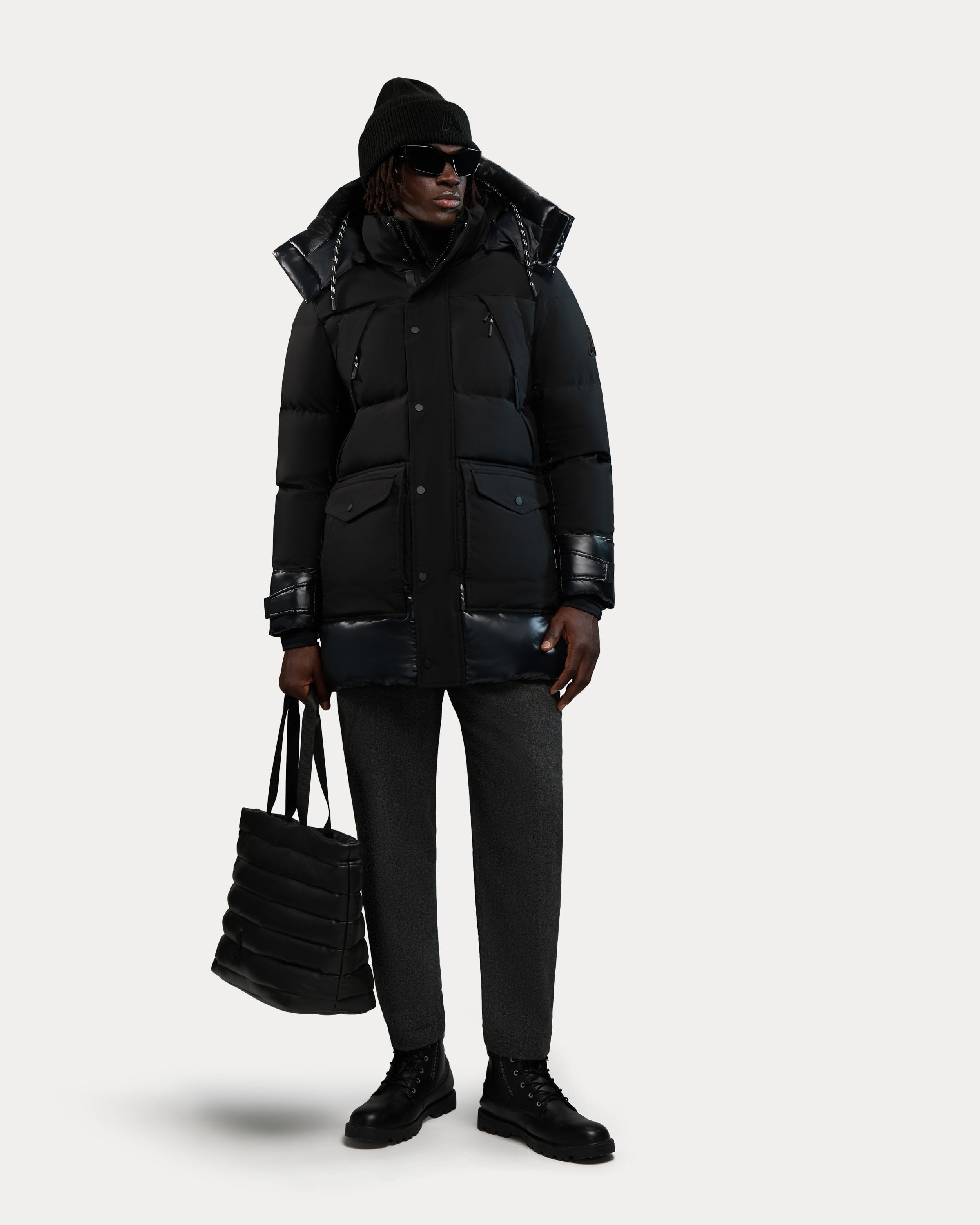 Parka rembourré épais Verenfeld avec capuchon amovible
