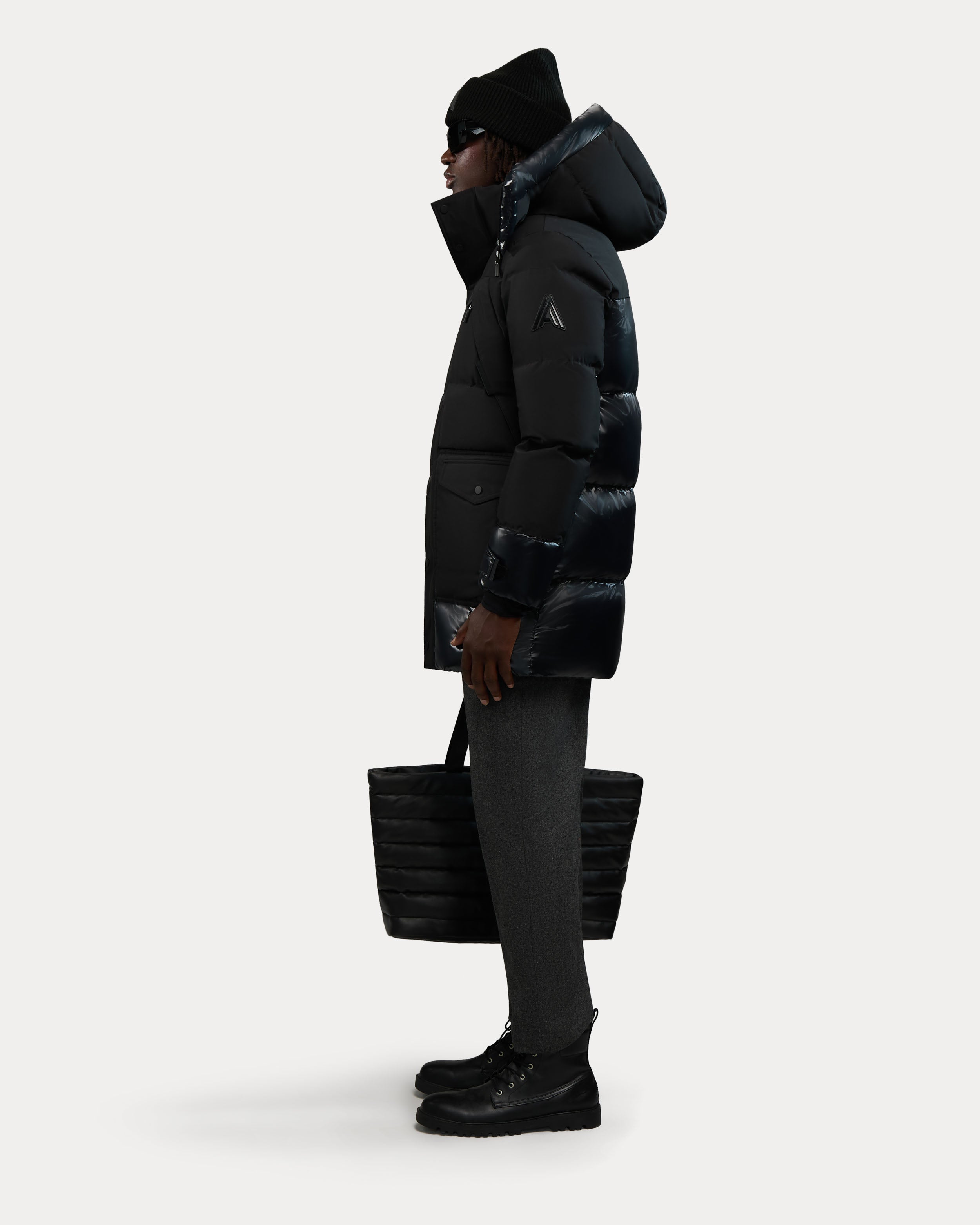 Parka rembourré épais Verenfeld avec capuchon amovible