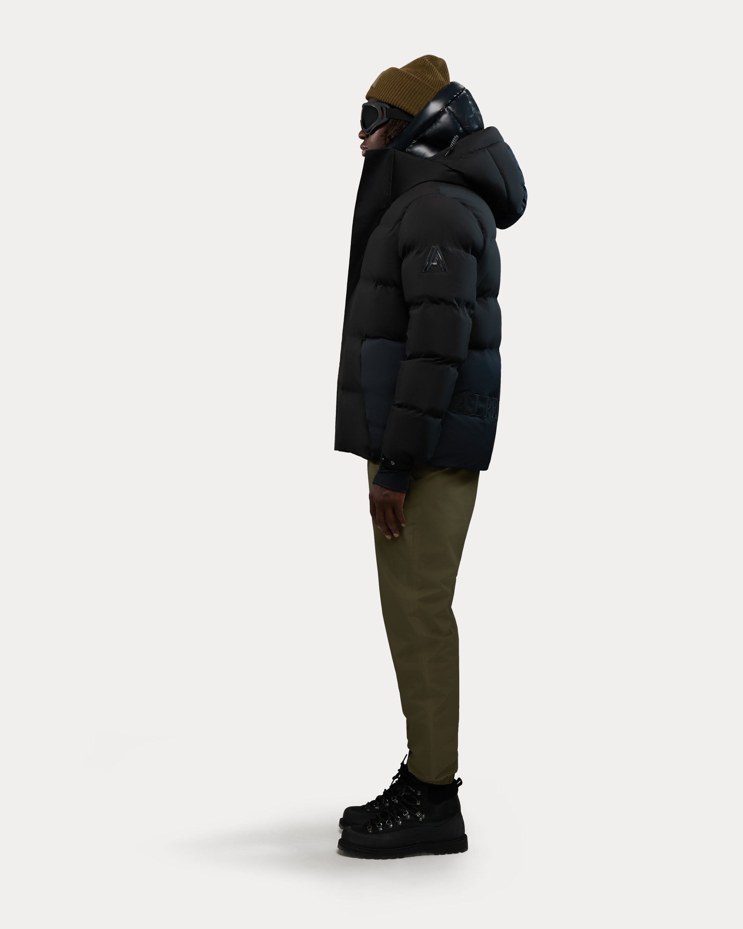 Manteau matelassé Virterre Expedition avec capuchon double contrastant