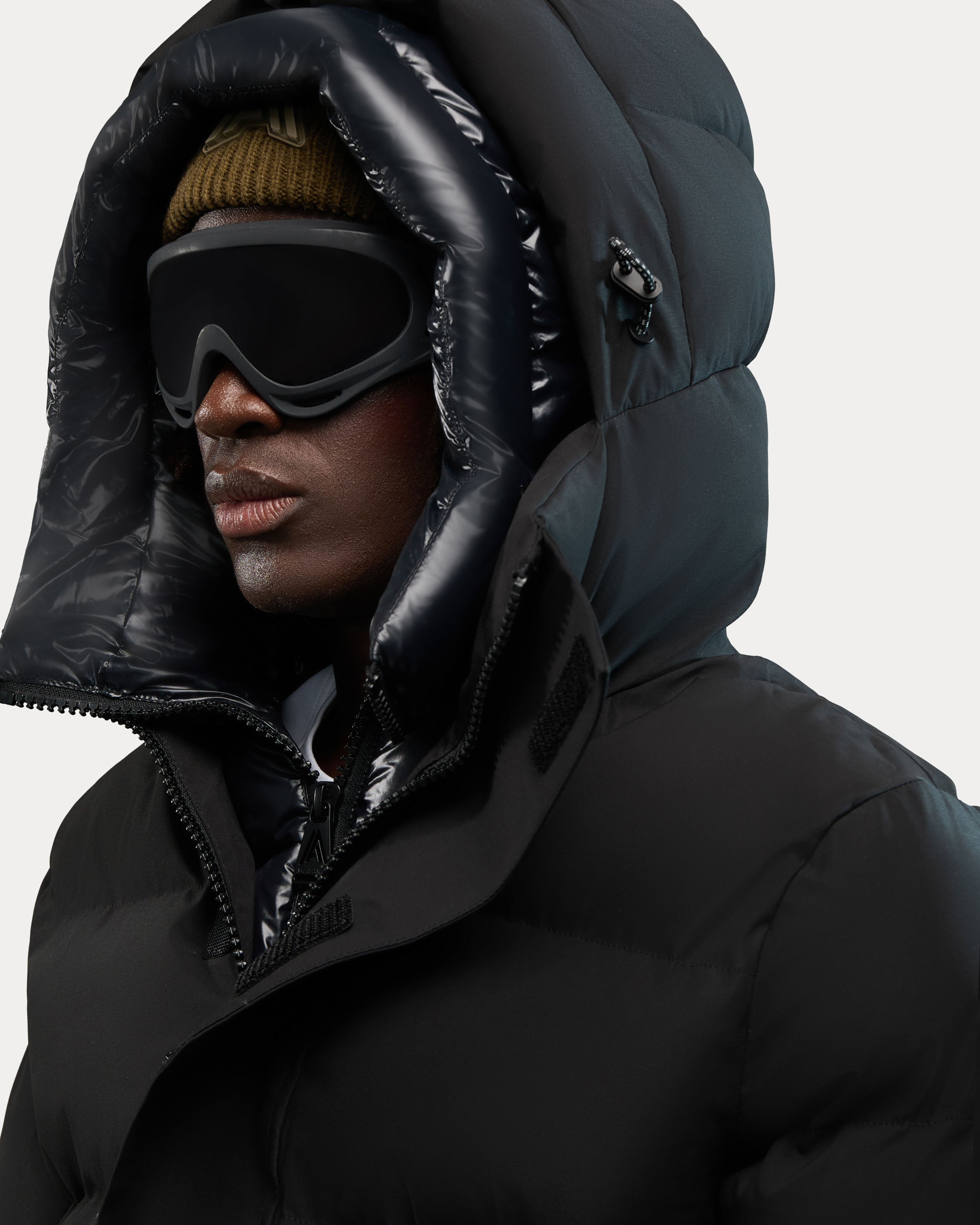 Manteau matelassé Virterre Expedition avec capuchon double contrastant