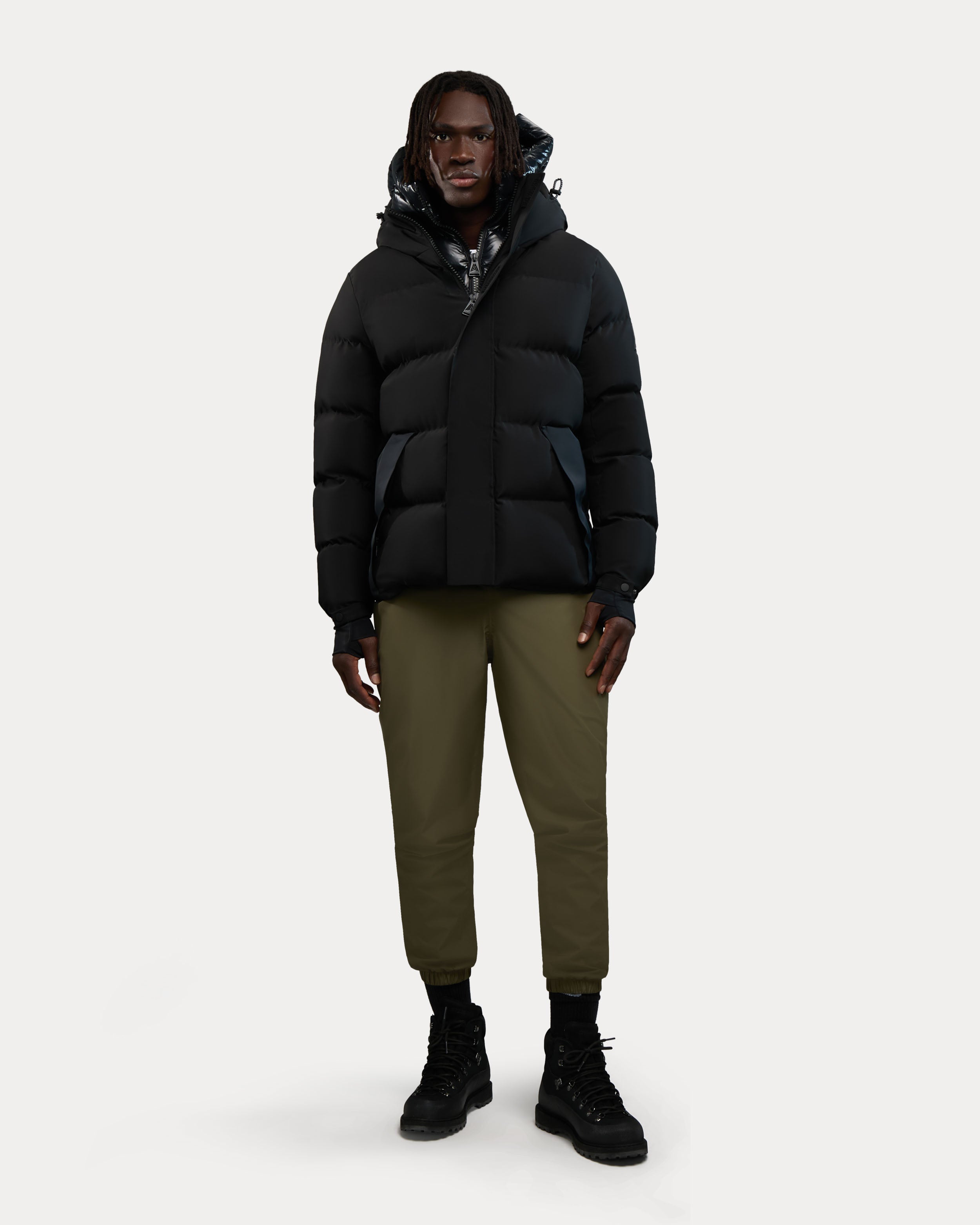 Virterre Expedition Puffer with Contrast Double Hood